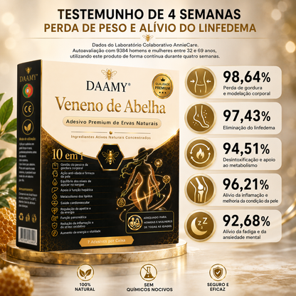 ❤️𝐎𝐟𝐞𝐫𝐭𝐚 𝐋𝐢𝐦𝐢𝐭𝐚𝐝𝐚 𝟖𝟎% 𝐃𝐄 𝐃𝐄𝐒𝐂𝐎𝐍𝐓𝐎 - [𝘋𝘦𝘴𝘦𝘯𝘷𝘰𝘭𝘷𝘪𝘥𝘰 𝘦𝘮 𝘓𝘪𝘴𝘣𝘰𝘢, 𝘗𝘰𝘳𝘵𝘶𝘨𝘢𝘭] 👨‍⚕🌿𝑫𝑨𝑨𝑴𝒀® Adesivo Premium 10 em 1 à Base de Ervas Naturais com Veneno de Abelha (𝚂𝚞𝚒𝚝á𝚟𝚎𝚕 𝚙𝚊𝚛𝚊 𝚞𝚜𝚘 𝚙𝚘𝚛 𝚙𝚎𝚜𝚜𝚘𝚊𝚜 𝚍𝚎 𝚝𝚘𝚍𝚊𝚜 𝚊𝚜 𝚒𝚍𝚊𝚍𝚎𝚜)🔥